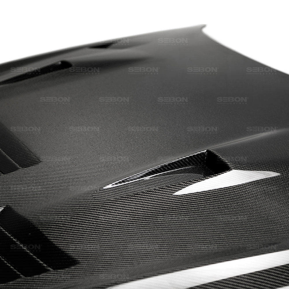 Seibon Carbon HD17NSGTR-GTII GTII-style Carbon Fiber Hood For 2017-2020 Nissan GTR