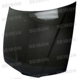 Seibon Carbon HD9296HDPR-OE OEM-style Carbon Fiber Hood For 1992-1996 Honda Prelude