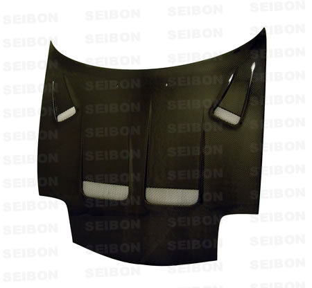 Seibon Carbon HD9396MZRX7-KS KS-style Carbon Fiber Hood For 1993-2002 Mazda RX-7