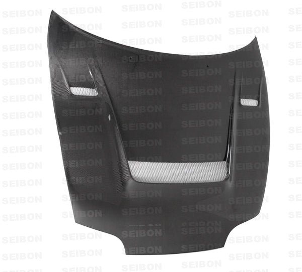 Seibon Carbon HD9398TYSUP-KB KB-style Carbon Fiber Hood For 1993-1998 Toyota Supra