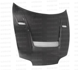 Seibon Carbon HD9398TYSUP-KB KB-style Carbon Fiber Hood For 1993-1998 Toyota Supra