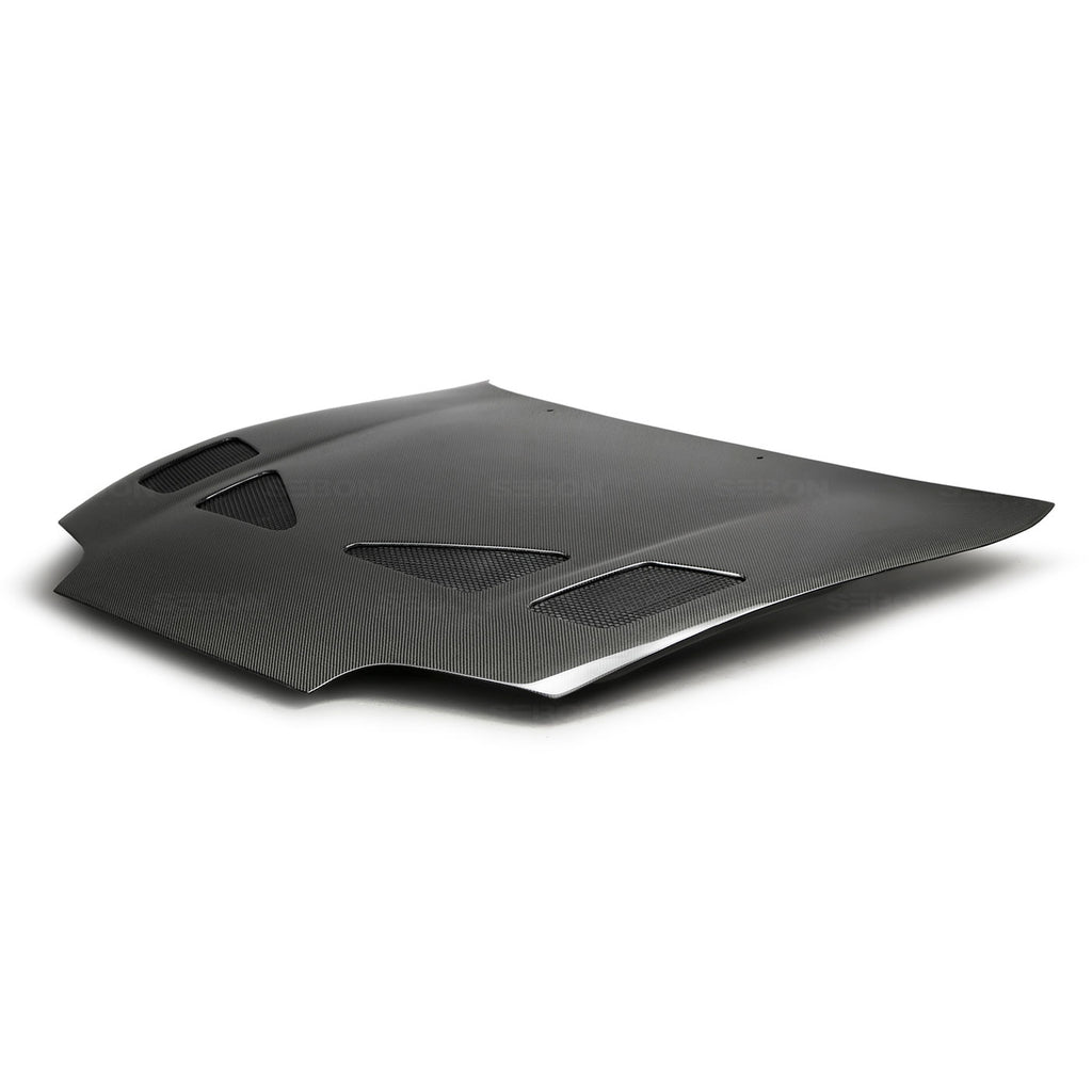 Seibon Carbon HD9398TYSUP-TR TR-style Carbon Fiber Hood For 1993-1998 Toyota Supra