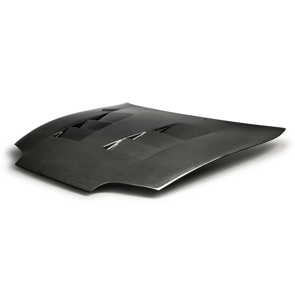 Seibon Carbon HD9398TYSUP-TS TS-style Carbon Fiber Hood For 1993-1998 Toyota Supra