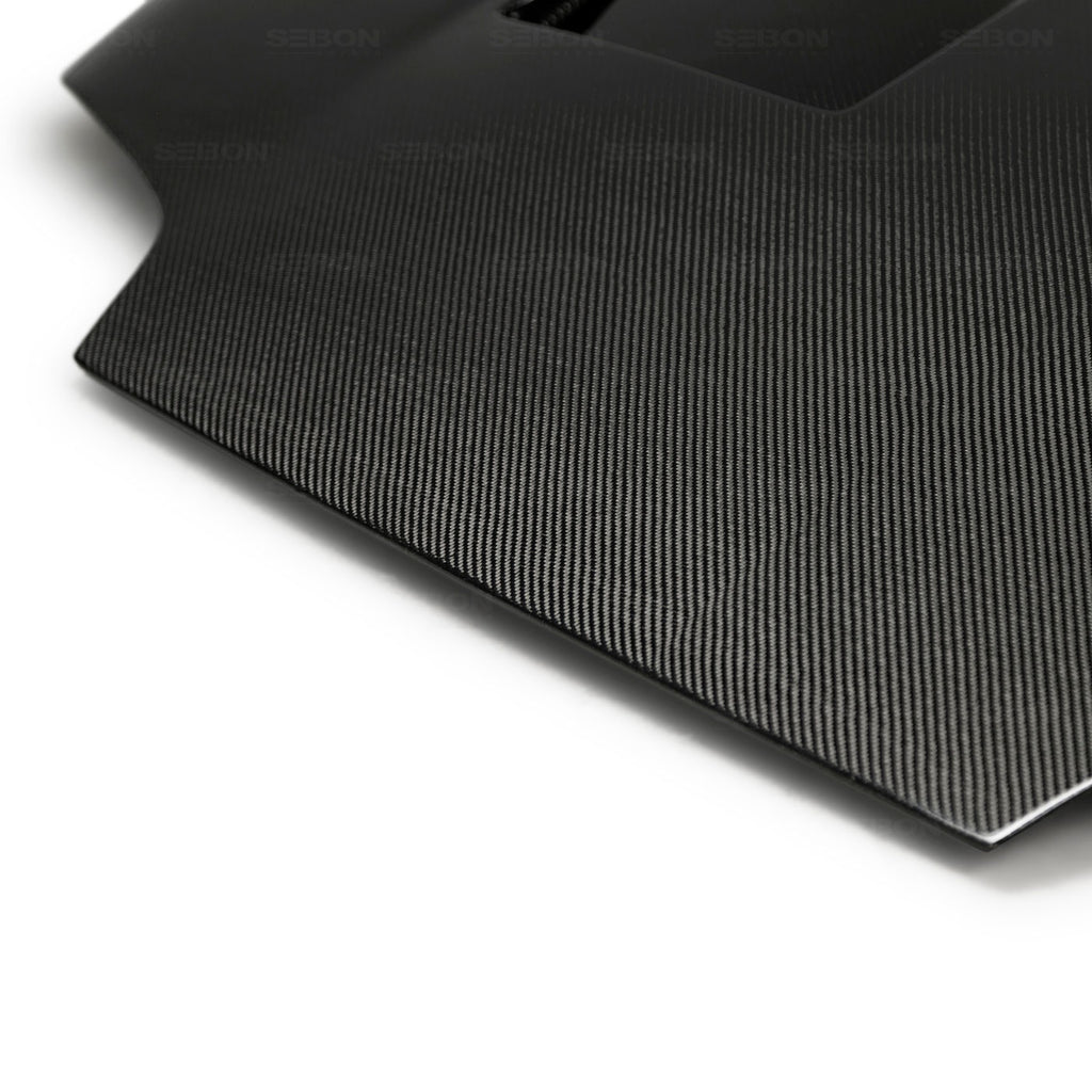 Seibon Carbon HD9398TYSUP-TS TS-style Carbon Fiber Hood For 1993-1998 Toyota Supra