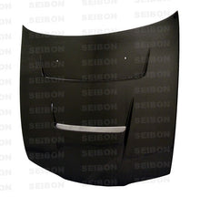 Load image into Gallery viewer, Seibon Carbon HD9596NS240-DV DV-style Carbon Fiber Hood For 1995-1996 Nissan 240SX