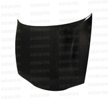Seibon Carbon HD9599MITEC-OE OEM-style Carbon Fiber Hood For 1995-1999 Mitsubishi Eclipse