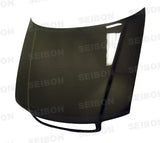 Seibon Carbon HD9601AUA4-OE OEM-style Carbon Fiber Hood For 1996-2001 Audi A4