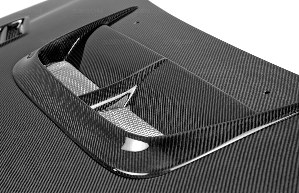 Seibon Carbon HD9801SBIMP-CW CW-style Carbon Fiber Hood For 1998-2001 Subaru Impreza