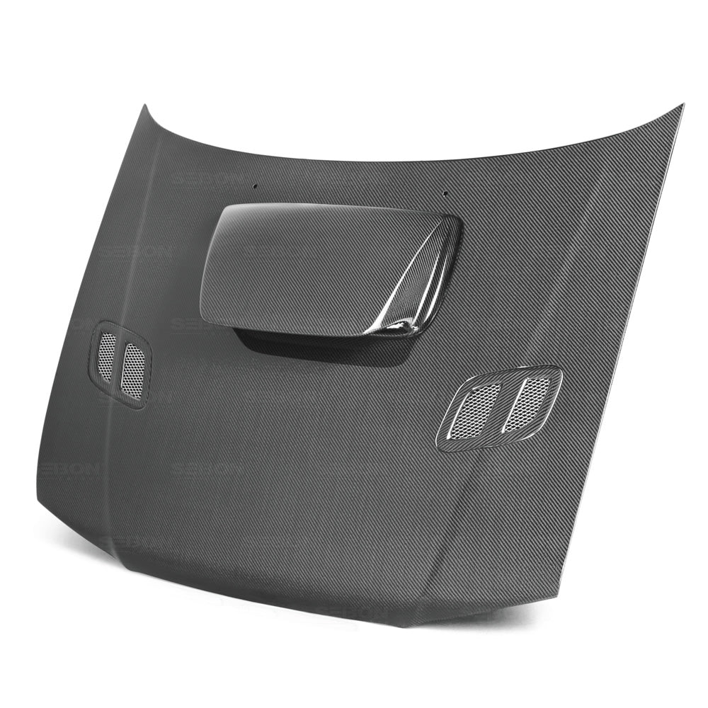 Seibon Carbon HD9801SBIMP-OE OEM-style Carbon Fiber Hood For 1998-2001 Subaru Impreza