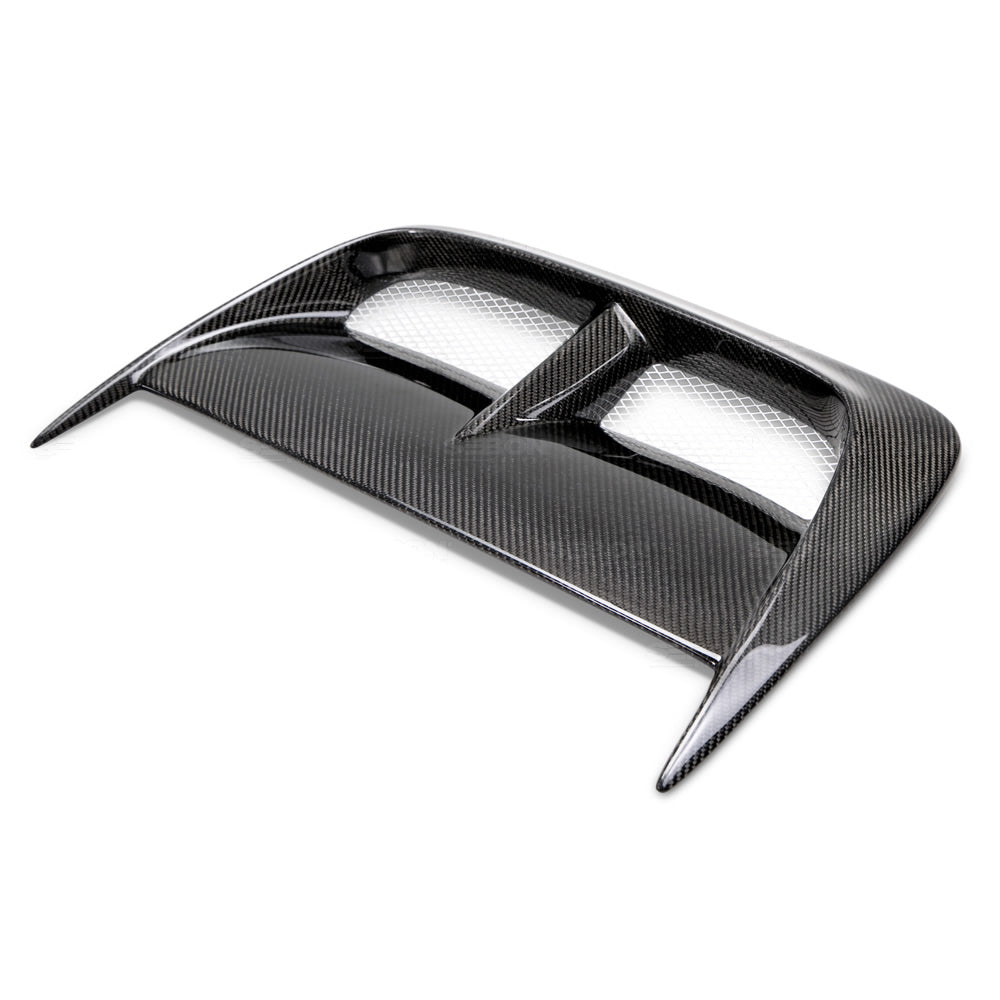 Seibon Carbon HDS0405SBIMP-CW CW-style Carbon Fiber Hood Scoop For 2004-2005 Subaru Impreza/WRX