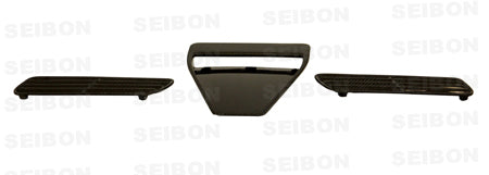 Seibon Carbon HDS0809MITEVOX-OE OEM-style Carbon Fiber Hood Scoop For 2008-2015 Mitsubishi Lancer EVO X