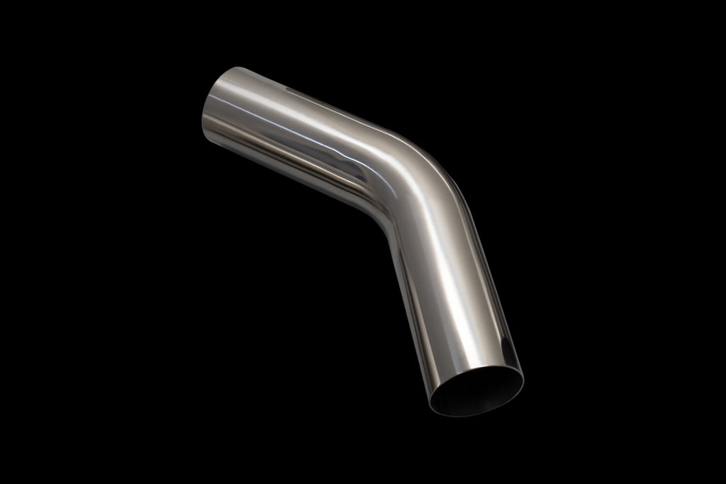 Mandrel Bend? 304SS Polished 3.5"? 45 Degree 1.5D 6" Leg