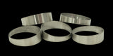 Pie Cut 1D 304SS Brushed 2.25