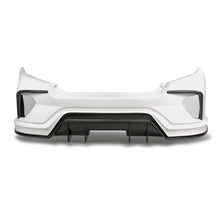 Load image into Gallery viewer, Seibon Carbon RB16HDCV4-TT-GF TT-style Fiberglass/carbon Fiber Rear Bumper For 2016-2020 Honda Civic 4 Dr