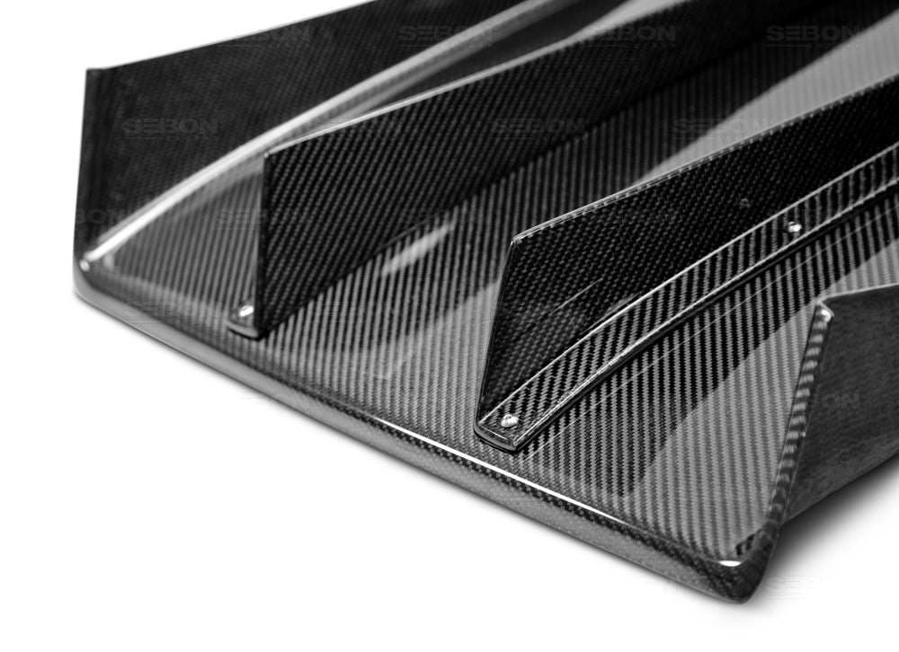 Seibon Carbon RD0607SBIMP Carbon Fiber Rear Diffuser For 2006-2007 Subaru Impreza/WRX