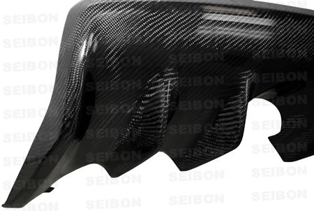 Seibon Carbon RD0809MITEVOX-OE OEM-style Carbon Fiber Rear Diffuser For 2008-2015 Mitsubishi Lancer EVO X