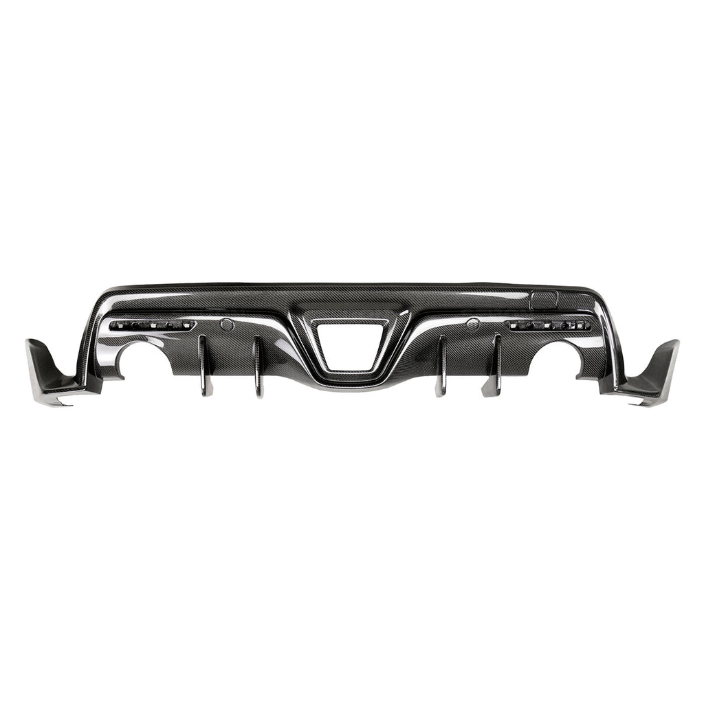 Seibon Carbon. RD20TYSUP-MB MB-style Carbon Fiber Rear Diffuser For 2020-up Toyota Supra