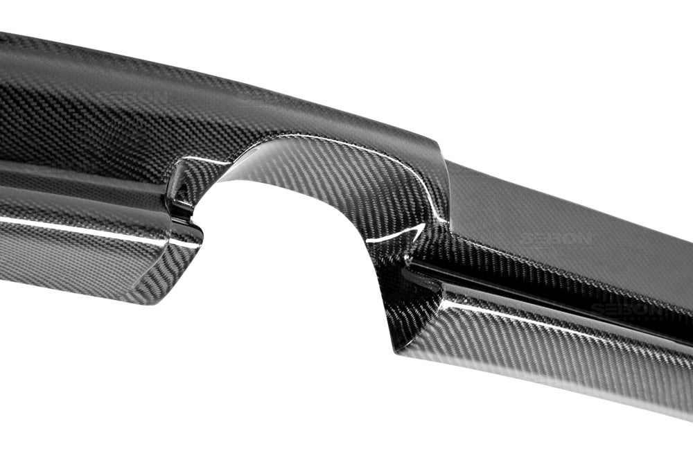 Seibon Carbon RL0203SBIMP-CW CW-style Carbon Fiber Rear Lip For 2002-2003 Subaru Impreza / WRX