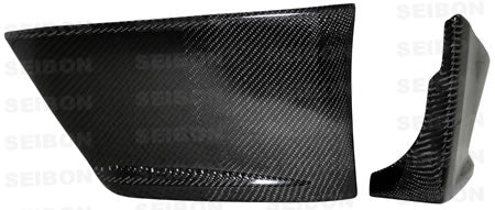 Seibon Carbon RL0809MITEVOX-OE OEM-style Carbon Fiber Rear Lip For 2008-2015 Mitsubishi Lancer EVO X