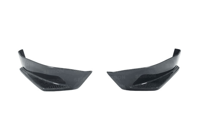 Seibon Carbon RL1213SCNFRS-KC KC-style Carbon Fiber Rear Lip For 2013-2016 Scion FRS / 2017-2020 Toyota 86 / 2013-2020 Subaru BRZ