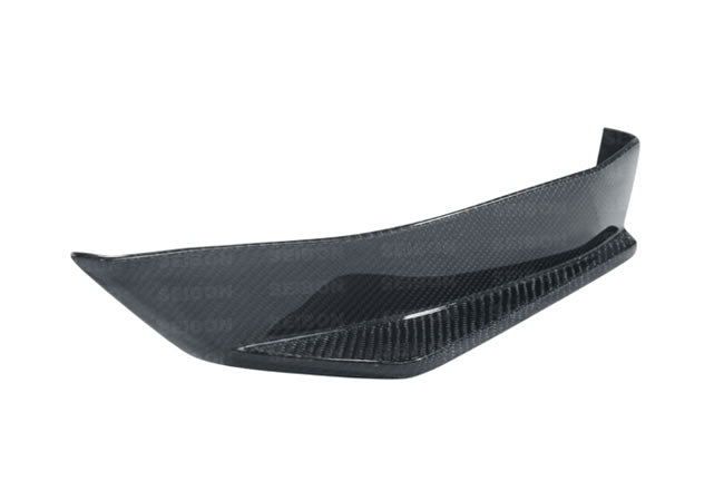 Seibon Carbon RL1213SCNFRS-KC KC-style Carbon Fiber Rear Lip For 2013-2016 Scion FRS / 2017-2020 Toyota 86 / 2013-2020 Subaru BRZ