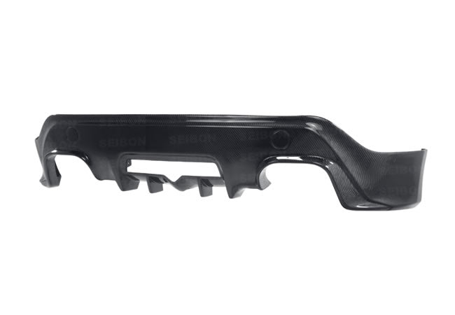 Seibon Carbon RL1213SCNFRS-TB TB-style Carbon Fiber Rear Lip For 2013-2016 Scion FRS / 2017-2020 Toyota 86 / 2013-2020 Subaru BRZ