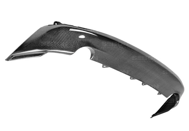 Seibon Carbon RL14LXIS-OE OEM-style Carbon Fiber Rear Lip For 2014-2016 Lexus IS 250/350