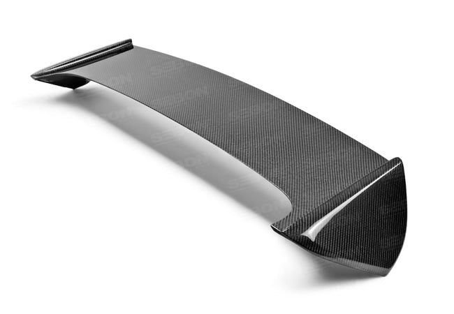 Seibon Carbon RS0809SBIMP-STI-S STI-style Carbon Fiber Rear Spoiler For 2008-2014 Subaru WRX/STi HB (shaved With No 3rd Brake Light)