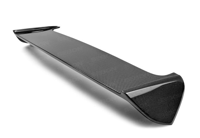 Seibon Carbon RS0809SBIMP-STI-S STI-style Carbon Fiber Rear Spoiler For 2008-2014 Subaru WRX/STi HB (shaved With No 3rd Brake Light)