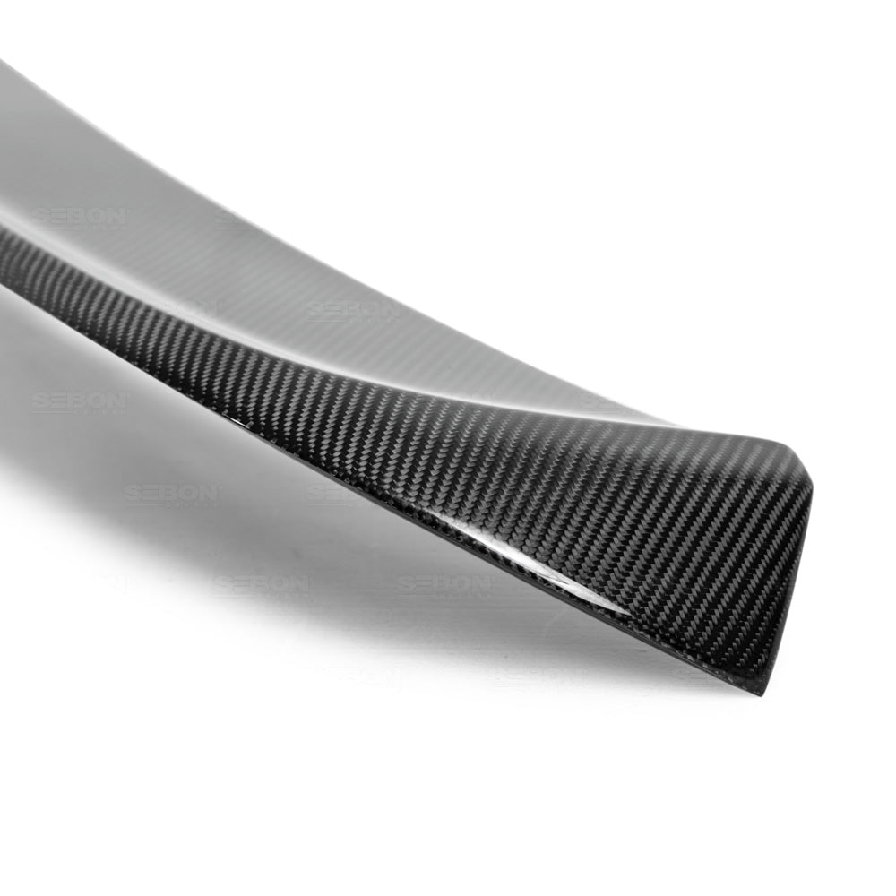 Seibon Carbon RS12VWG7-TT TT-style Carbon Fiber Rear Spoiler For 2015-2020 VW Golf MK7 *non GTI Models*