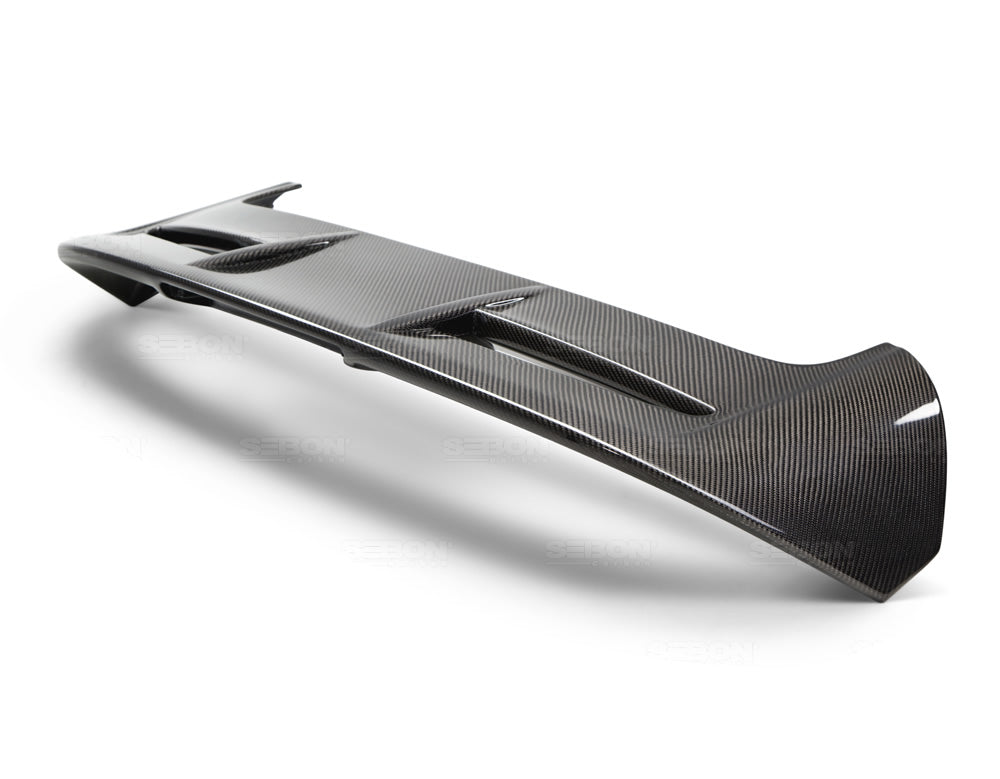 Seibon Carbon RS14FDFI-ST ST-style Carbon Fiber Rear Spoiler For 2011-2015 Ford Fiesta Hatchback