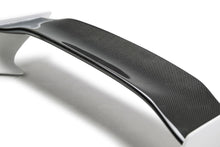 Load image into Gallery viewer, Seibon Carbon RS16HDCV2-TT-GF TT-style Fiberglass Rear Spoiler With Carbon Fiber Center For 2016-2020 Honda Civic 2 Dr