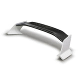 Seibon Carbon RS16HDCV4-TT-GF TT-style Fiberglass Rear Spoiler With Carbon Fiber Center For 2016-2020 Honda Civic 4 Dr