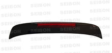 Load image into Gallery viewer, Seibon Carbon RS9295HDCVHB-SP-L SP-style Carbon Fiber Rear Spoiler W/LED For 1992-1995 Honda Civic HB