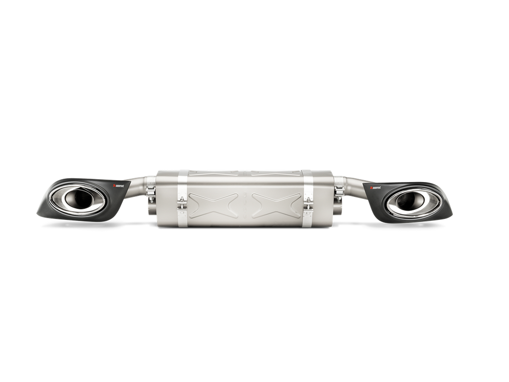 Akrapovic 2014-2015 Porsche Slip-On Line (Titanium)