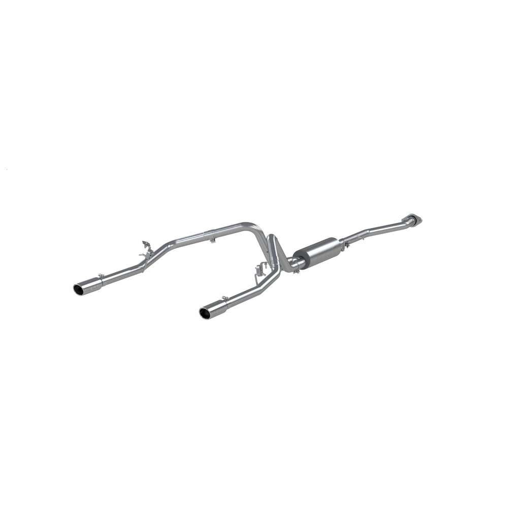 MBRP Exhaust 2 1/2in. Cat Back; Dual Split Rear; AL