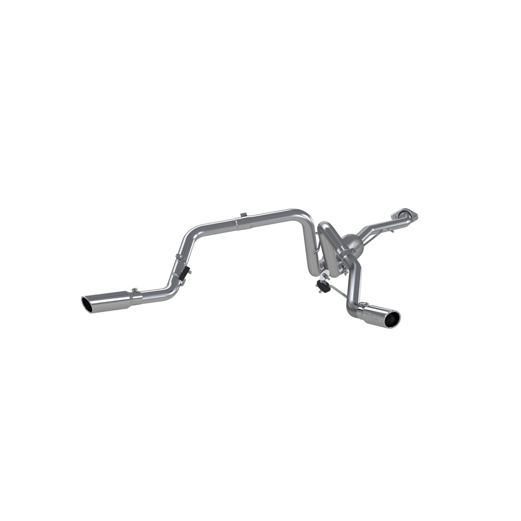 MBRP Exhaust 2.5in. Cat Back; Dual Split Side; AL