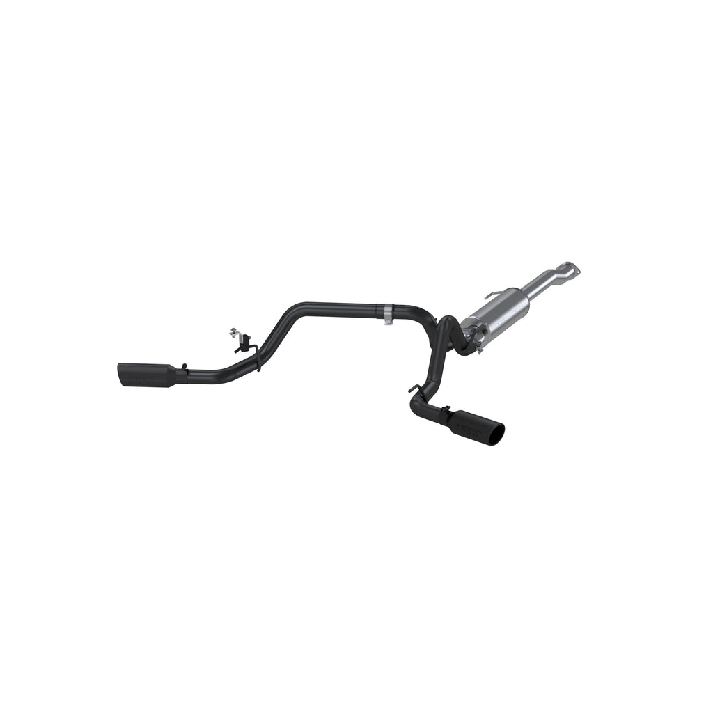 MBRP Exhaust 3"; Cat Back; Dual Split Side; Black