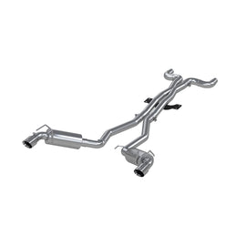 10-15 Camaro V8 6.2L 6 Speed MBRP Cat Back Exhaust 3in. Dual Round Tips T409