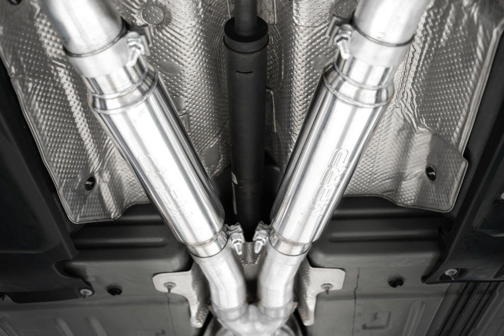 15-23 Challenger 5.7L/6.2L/ 6.4L MBRP Exhaust 3in. Cat Back Quad Tips Street Version