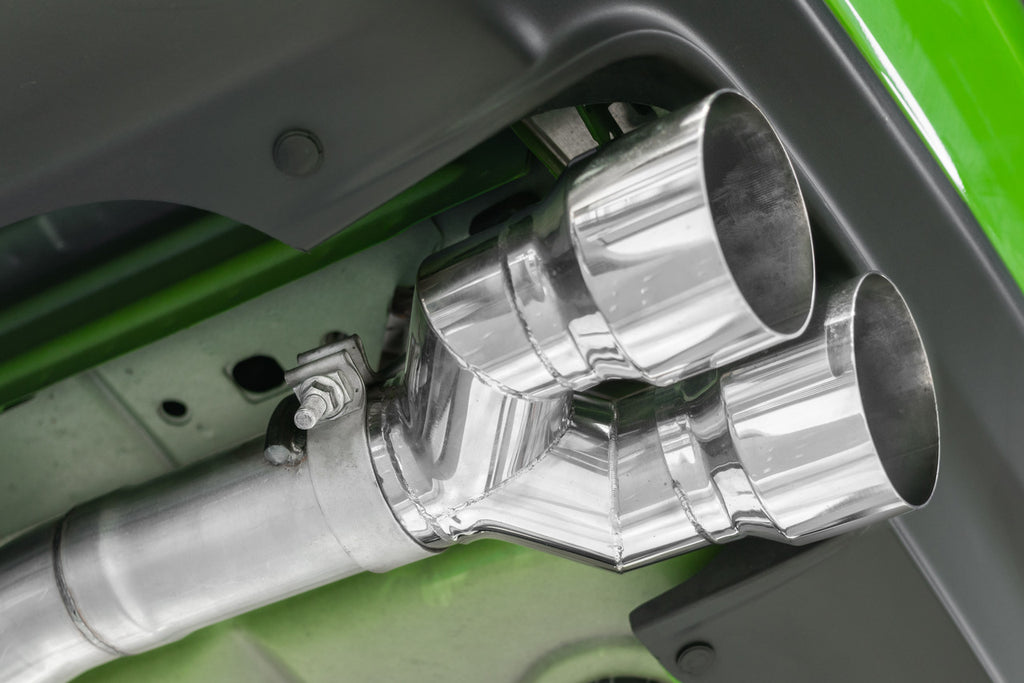 15-23 Challenger 5.7L/6.2L/ 6.4L MBRP Exhaust 3in. Cat Back Quad Tips Street Version