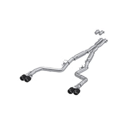 15-23 Challenger 5.7L/6.2L/ 6.4L MBRP Exhaust 3in. Cat Back Quad Tips Street Version