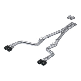 15-23 Challenger 5.7L/6.2L/ 6.4L MBRP Exhaust 3in. Cat Back Quad Tips Race Version