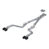15-23 Challenger 5.7L/6.2L/ 6.4L MBRP Exhaust 3in. Cat Back Quad Tips Race Version