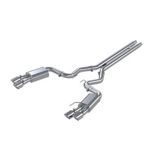 Load image into Gallery viewer, 18-23 Mustang GT MBRP Exhaust 3in. Cat Back With Quad 4in. Dual Wall Tips Street Version  T304