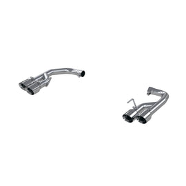 18-23 Mustang GT MBRP Exhaust 2.5in. Axle Back With Quad 4in. Dual Wall Tips; Non Active Exhaust T304