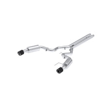 Load image into Gallery viewer, 24-26 Mustang GT MBRP Exhaust 3in. Cat Back Street Version; 4.5in. CF Tips