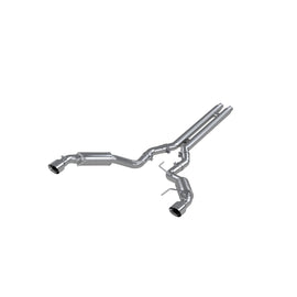 15-17 Mustang GT MBRP Exhaust 3in Cat Back Race Version; 4.5in. Tips T409
