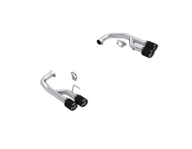 24-26 Mustang GT MBRP Exhaust 2.5in. Axle-Back With Quad 4in. CF Tips Race Version T304