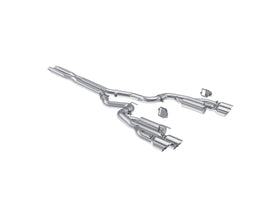 24-26 Mustang GT MBRP Exhaust 3in. Cat Back With Quad 4in. Dual Wall Tips Race Version T304